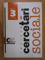 Revista de Cercetari Sociale, anul 2, nr. 3, 1995