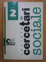 Revista de Cercetari Sociale, anul 3, nr. 2, 1996