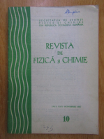 Revista de fizica si chimie, anul XXIV, nr. 10, octombrie 1987