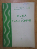 Revista de fizica si chimie, anul XXIV, nr. 7, iulie 1987