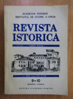 Revista istorica, nr. 9-10, tomul 3, septembrie-octombrie 1992