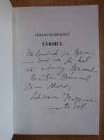 Anticariat: Adrian Georgescu - Tarmul (cu autograful autorului)