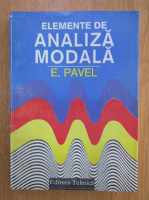 E. Pavel - Elemente de analiza modala