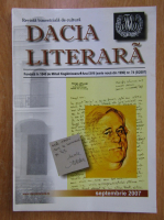 Revista Dacia Literara, anul XVII, nr. 74, septembrie 2007