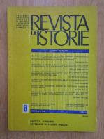 Revista de istorie, tomul 38, nr. 8, 1985