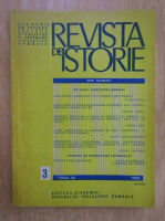 Revista de istorie, tomul 42, nr. 3, martie 1989