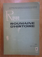 Revue Roumaine d'histoire, nr. 3, 1989