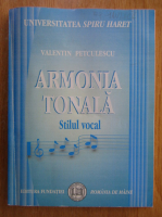 Valentin Petculescu - Armonia tonala