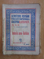 Vasile Alecsandri - Istoria unui Galban