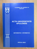 Acta universitas apulensis