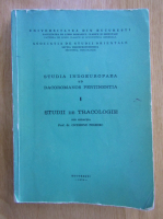 Cicerone Poghirc - Studia Indoeuropaea ad dacoromanos pertinentia, volumul 1. Studii de tracologie