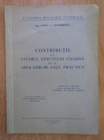Constantin Teodorescu - Contributii la studiul efectului Coanda si al aplicatiilor sale practice
