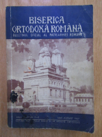 Revista Biserica Ortodoxa Romana, anul LXXXV, nr. 7-8, iulie-august 1967