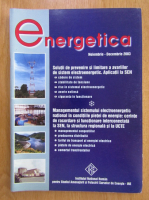 Anticariat: Revista Energetica, anul 51, nr. 11-12, noiembrie-decembrie 2003