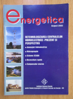 Anticariat: Revista Energetica, anul 51, nr. 8, august 2003