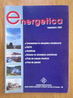 Anticariat: Revista Energetica, anul 51, nr. 9, septembrie 2003