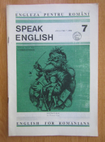 Anticariat: Revista Speak English, anul I, nr. 7, 1990