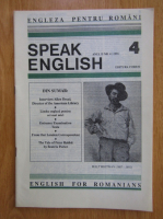 Revista Speak English, anul II, nr. 4, 1991