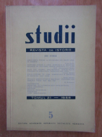 Revista Studii, tomul 21, nr. 5, 1968