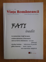 Revista Viata Romaneasca, anul CI, nr. 11-12, noiembrie-decembrie 2006