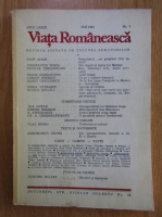 Anticariat: Revista Viata Romaneasca, anul LXXIX, nr. 5, mai 1984