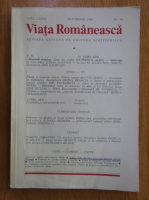 Anticariat: Revista Viata Romaneasca, anul LXXXI, nr. 10, octombrie 1986