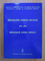 Anticariat: Bibliografie juridica romana 1974-1978 (editie bilingva)
