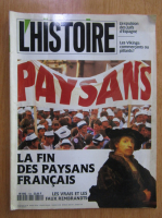 Revista L'Histoire, nr. 154, aprilie 1992
