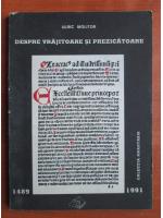 Ulric Molitor - Despre vrajitoare si prezicatoare