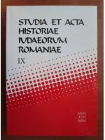 Studia et acta historiae iudaeorum romaniae (volumul 9)
