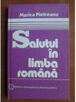 Marica Piereanu - Salutul in limba romana