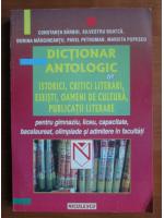Anticariat: Constanta Barboi - Dictionar antologic de Istorici, critici literari, eseisti, oameni de cultura, publicatii literare