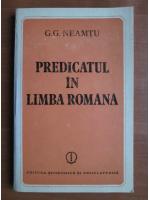 Anticariat: G. G. Neamtu - Predicatul in limba romana