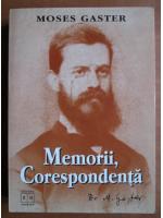 Moses Gaster - Memorii, corespondenta