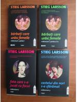 Anticariat: Stieg Larsson - Millennium: Barbati care urasc femeile. Fata care s-a jucat cu focul. Castelul din nori s-a sfaramat (4 volume)