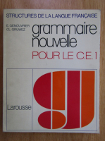 Emile Genouvrier - Grammaire nouvelle pour le cours elementaire 1