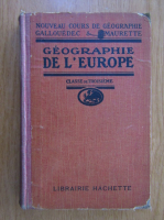 L. Gallouedec - Geographie de l'Europe