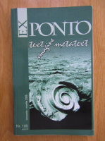 Revista Ex Ponto, anul III, nr. 1, ianuarie-martie 2005