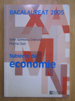 Sorin Spineanu Dobrota - Subiecte de economie
