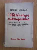 Claude Mauriac - L'alitterature contemporaine