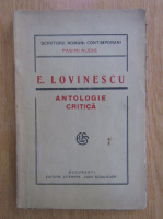 Anticariat: Eugen Lovinescu - Antologie critica