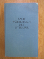 Anticariat: Gero von Wilpert - Sachworterbuch der literatur