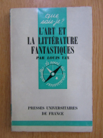 Louis Vax - L'art et la litterature fantastique