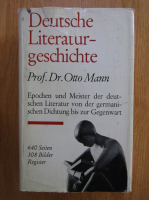 Otto Mann - Deutche Literaturgeschichte