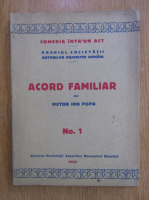Victor Ion Popa - Acord familiar