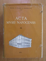 Anticariat: Acta Mvsei Napocensis (volumul 9)