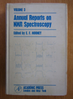 E. F. Mooney - Annual review of NMR spectroscopy (volumul 3)