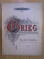 Anticariat: Edvard Grieg. Aus dem Volksleben