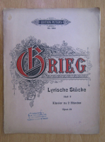Edvard Grieg. Lyrische Stucke. Heft V