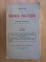 Georges Burdeau - Traite de science politique (volumul 2)